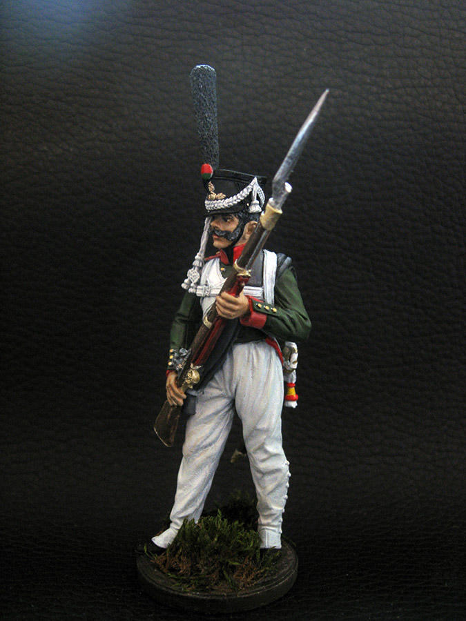 Фигурки: Рядовой Грузинского гренадерского полка, 1812 г., фото #2