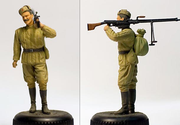 Figures: Soviet Tank Hunter with AT Rifle