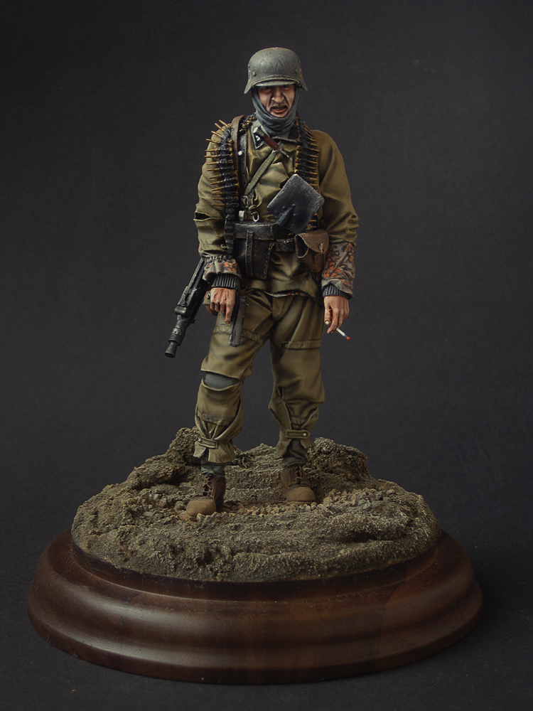 Фигурки: Пулемётчик войск СС, фото #1