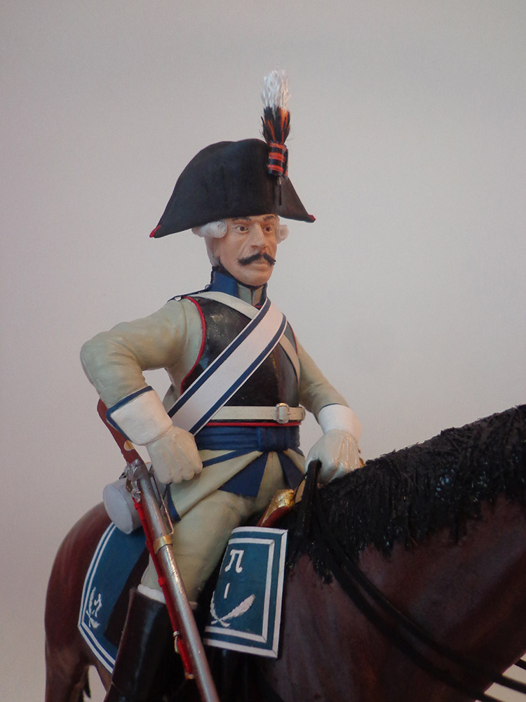 Скульптура: Рядовой кирасирского ген.-лейтенанта Неплюева 1-го полка. 1798г., фото #11