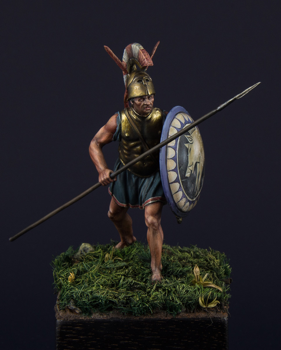 Figures: Etruscan warrior, V cent. B.C., photo #1