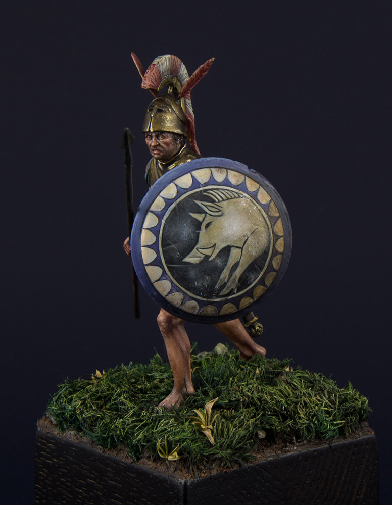 Figures: Etruscan warrior, V cent. B.C., photo #2