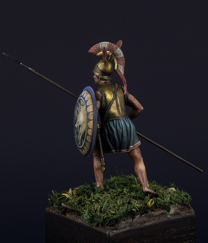 Figures: Etruscan warrior, V cent. B.C., photo #4