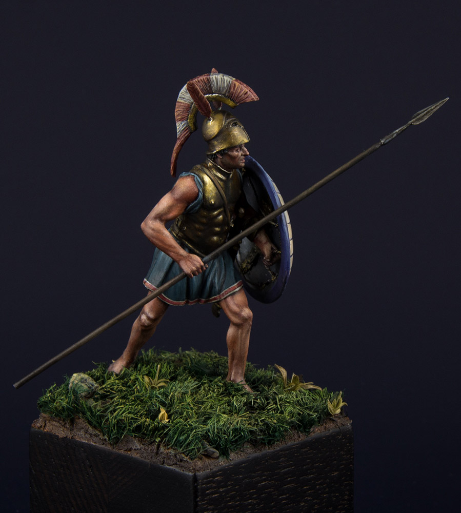Figures: Etruscan warrior, V cent. B.C., photo #7