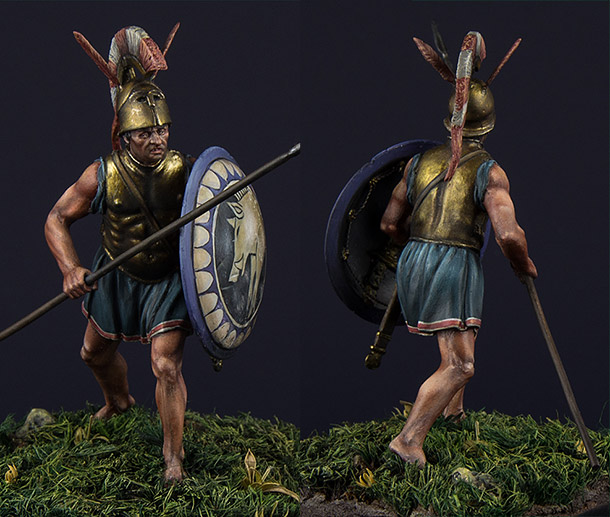 Figures: Etruscan warrior, V cent. B.C.