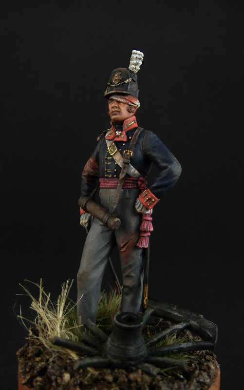 Фигурки: Британский офицер пешей артиллерии , фото #3