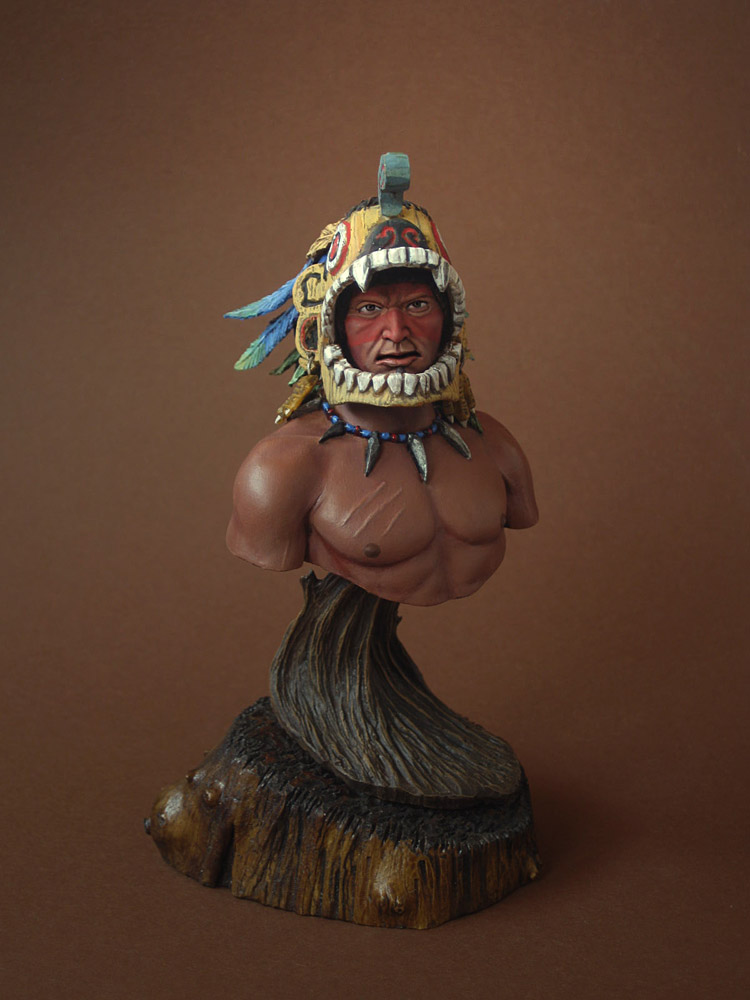 Figures: Aztec warrior, photo #1