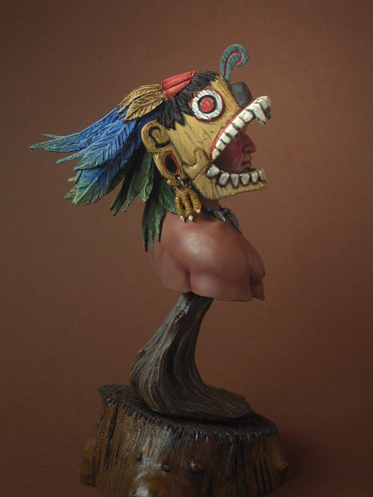 Figures: Aztec warrior, photo #2