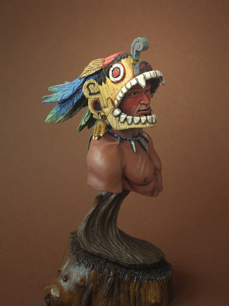 Figures: Aztec warrior, photo #3