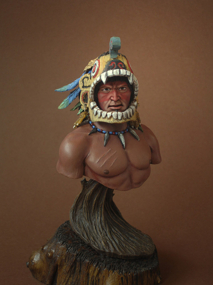 Figures: Aztec warrior, photo #4