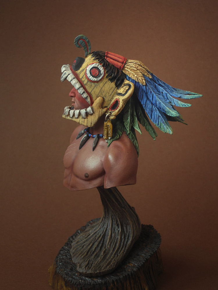 Figures: Aztec warrior, photo #6