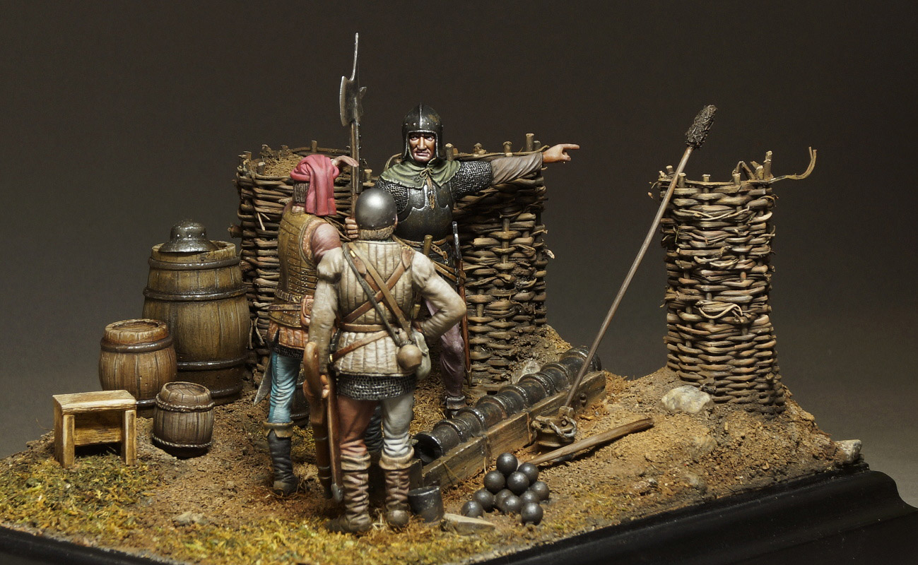 Dioramas and Vignettes: Artillerymen, XV cent., photo #10