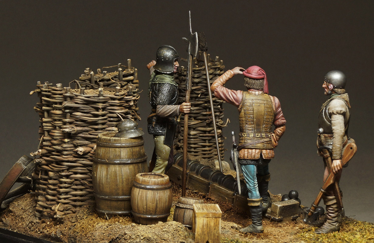 Dioramas and Vignettes: Artillerymen, XV cent., photo #11