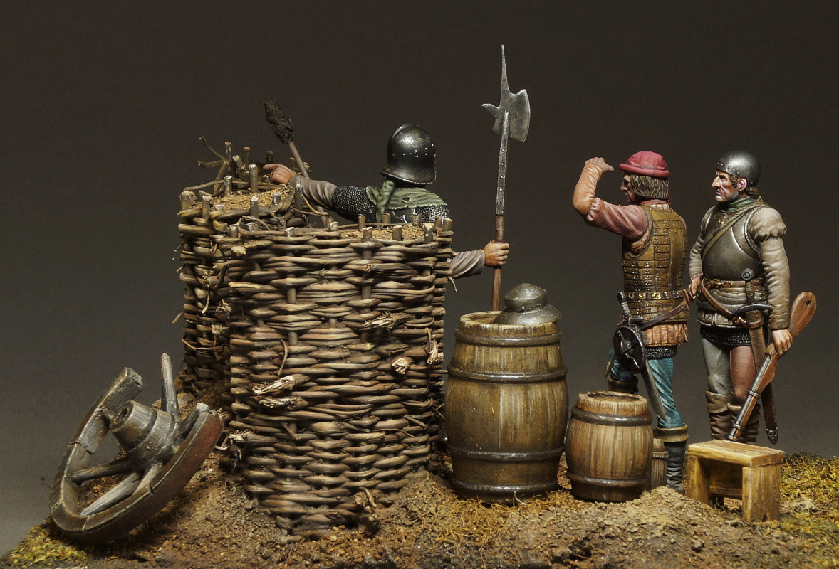 Dioramas and Vignettes: Artillerymen, XV cent., photo #12