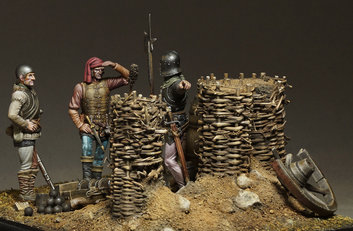 Dioramas and Vignettes: Artillerymen, XV cent., photo #13