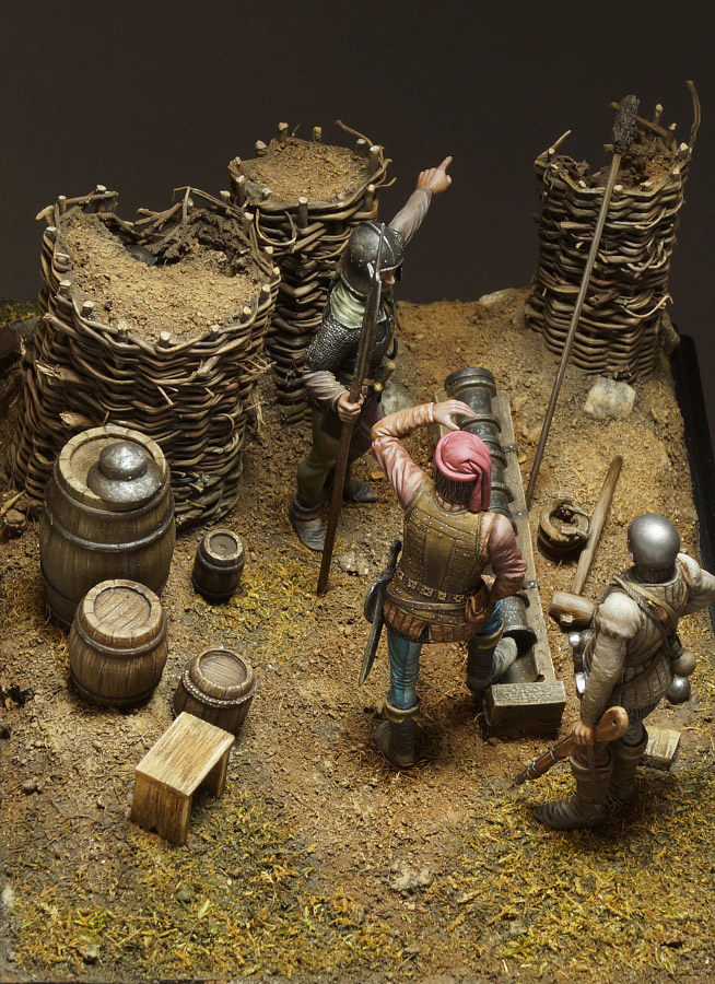 Dioramas and Vignettes: Artillerymen, XV cent., photo #14