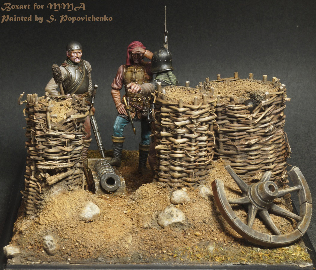 Dioramas and Vignettes: Artillerymen, XV cent., photo #4