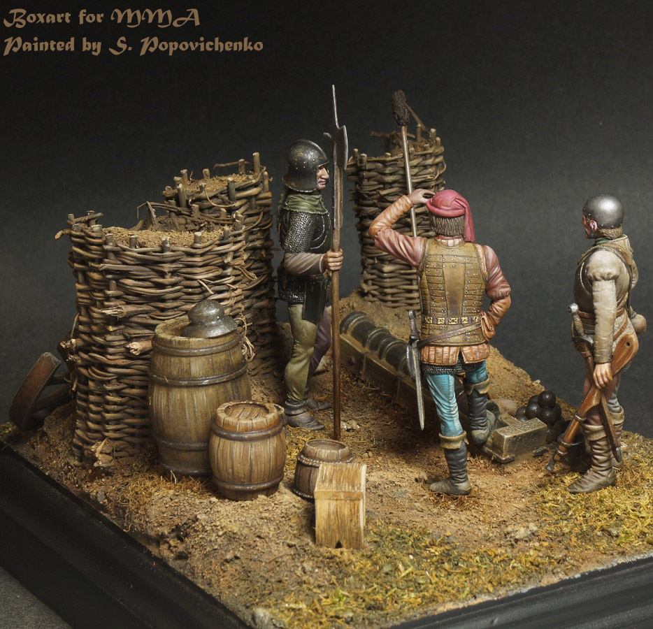 Dioramas and Vignettes: Artillerymen, XV cent., photo #5