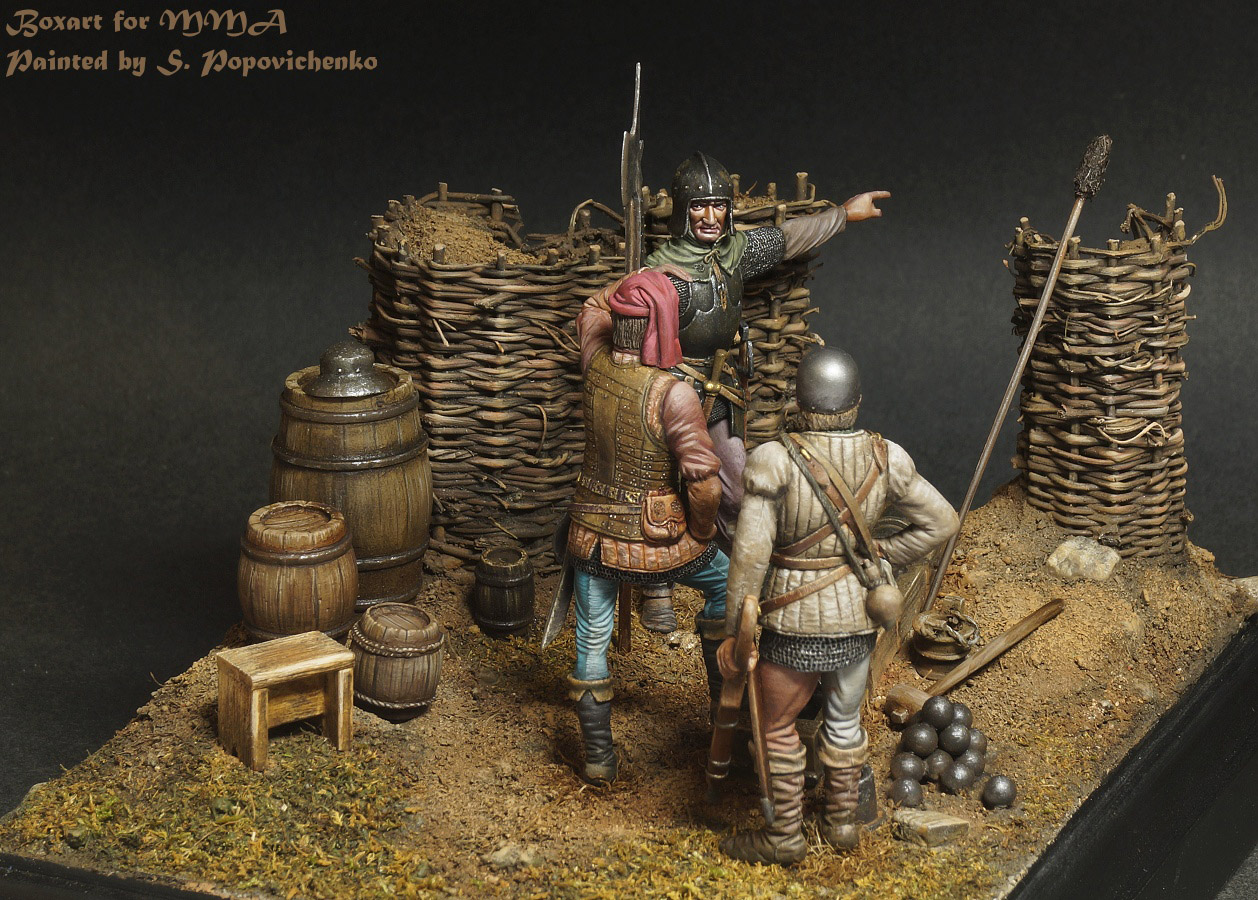 Dioramas and Vignettes: Artillerymen, XV cent., photo #6