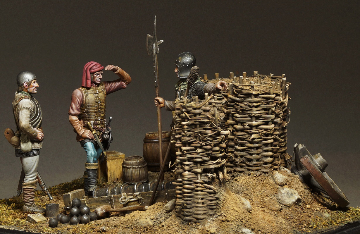 Dioramas and Vignettes: Artillerymen, XV cent., photo #8