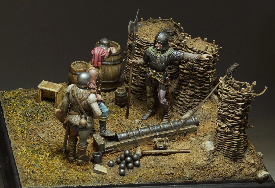 Dioramas and Vignettes: Artillerymen, XV cent., photo #9