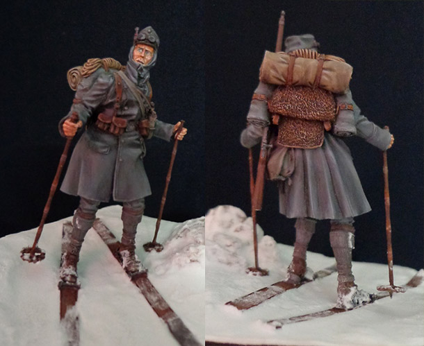 Figures: Austrian-Hungarian mountain trooper, WWI