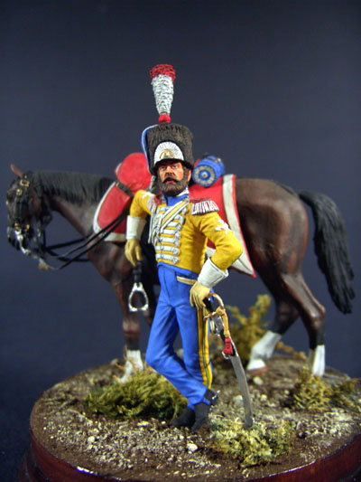 Dioramas and Vignettes: Pioneer, Neapolitan Guard Lancers, photo #1