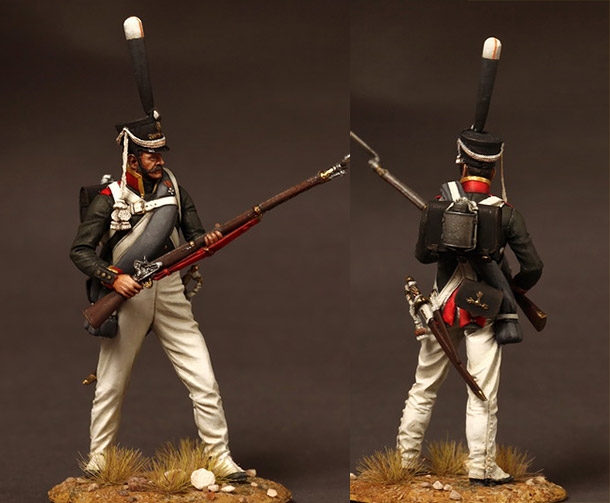 Figures: NCO, grenadiers regt., Russia, 1812-14