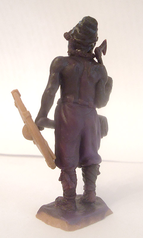 Sculpture: Russian warrior, late X c. A.D., photo #2