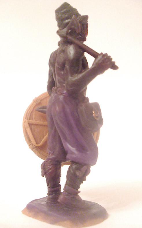 Sculpture: Russian warrior, late X c. A.D., photo #4