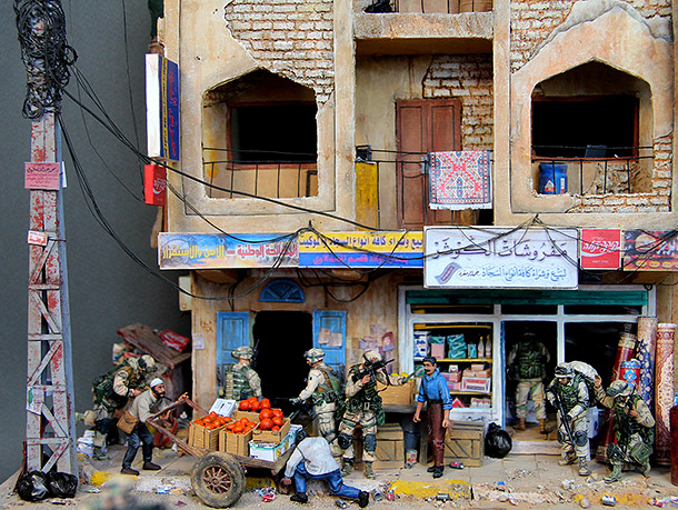 Dioramas and Vignettes: All quiet in Baghdad