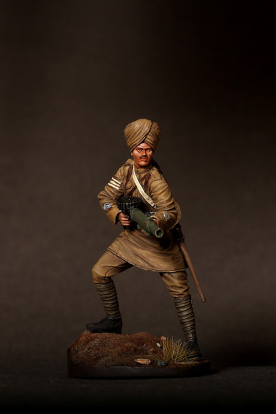 Figures: Indian troopers, 1916-18, photo #10