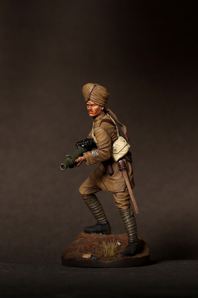 Figures: Indian troopers, 1916-18, photo #11
