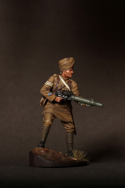 Figures: Indian troopers, 1916-18, photo #15