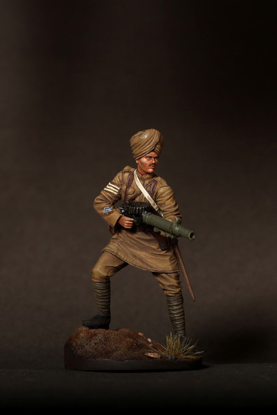 Figures: Indian troopers, 1916-18, photo #16