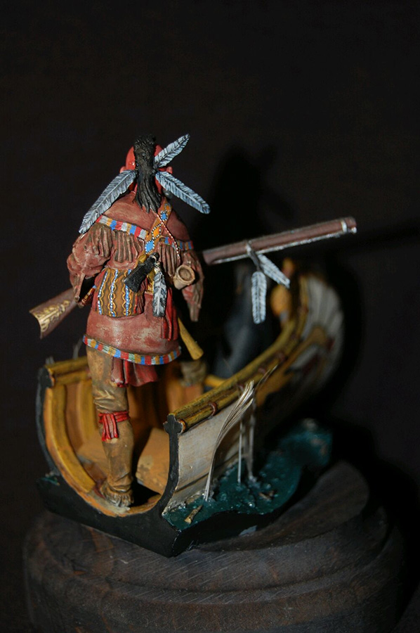 Figures: Iroquois hunter, photo #3
