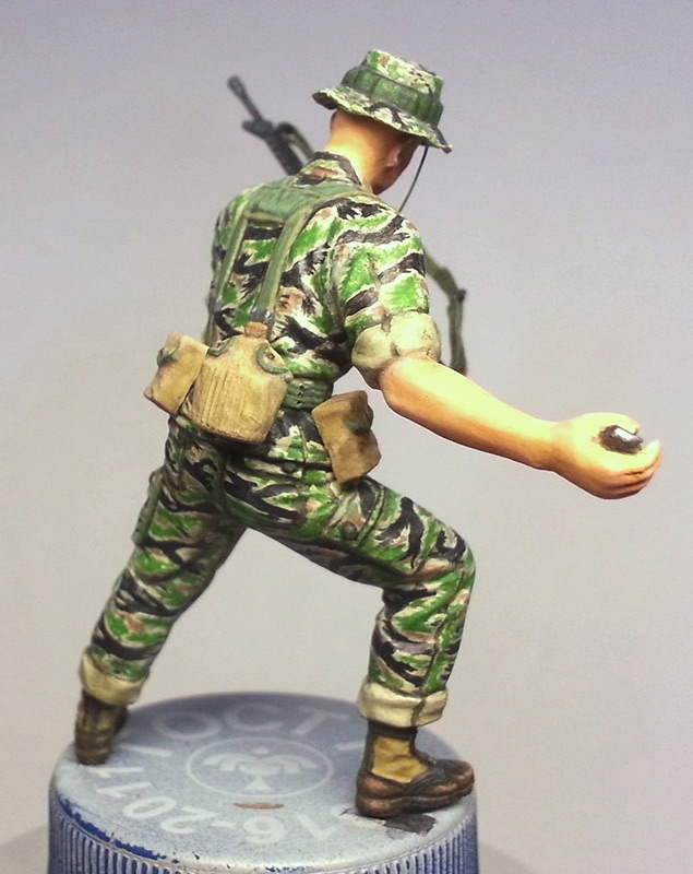 Figures: MACV-SOG scout. Vietnam, 1968, photo #12