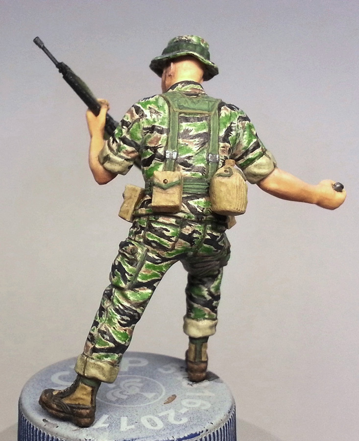 Figures: MACV-SOG scout. Vietnam, 1968, photo #13