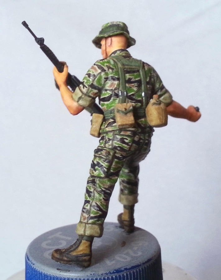 Figures: MACV-SOG scout. Vietnam, 1968, photo #4