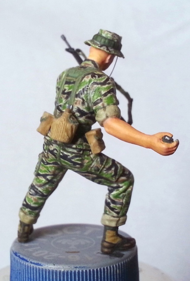 Figures: MACV-SOG scout. Vietnam, 1968, photo #5