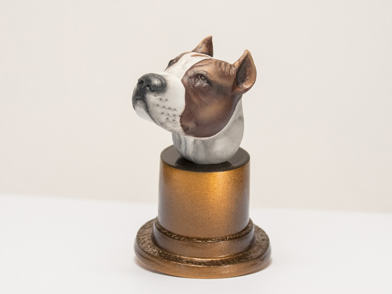 Sculpture: American Staffordshire terrier, photo #5