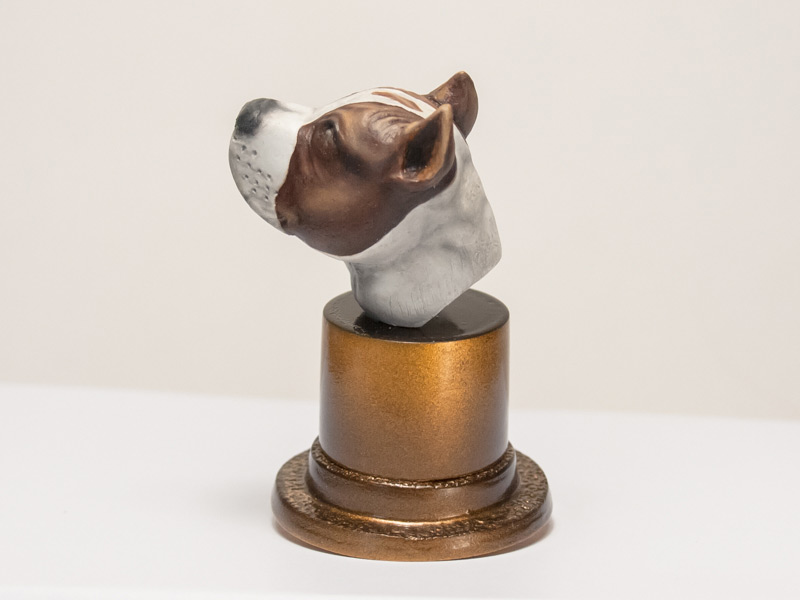 Sculpture: American Staffordshire terrier, photo #6
