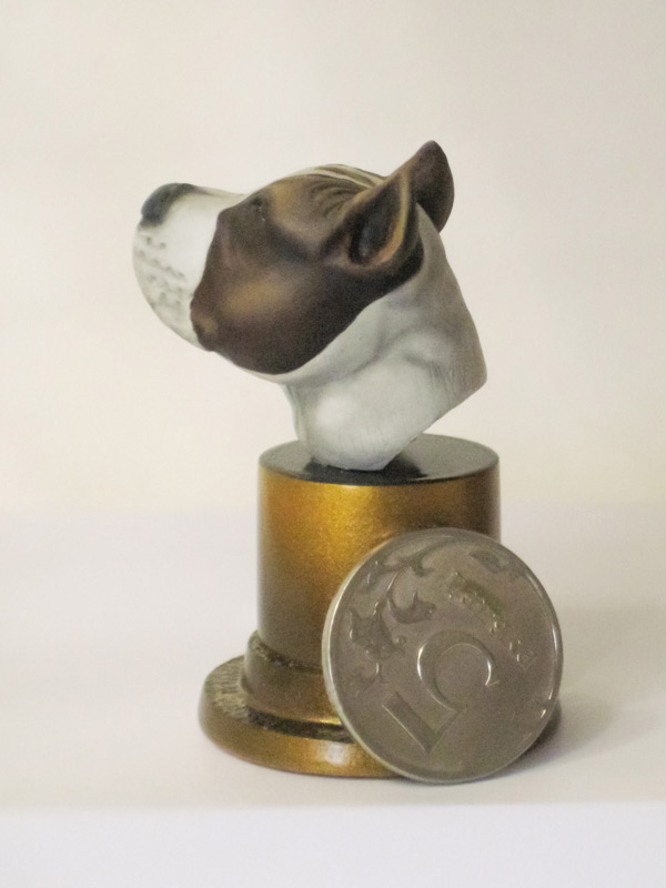 Sculpture: American Staffordshire terrier, photo #8