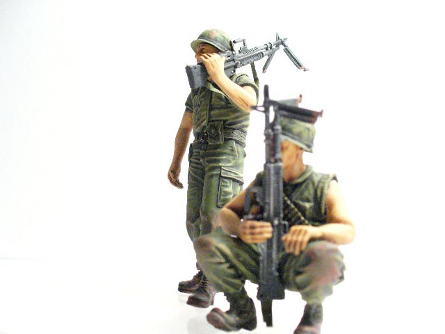 Figures: USMC Machine Gunners, Vietnam, photo #2