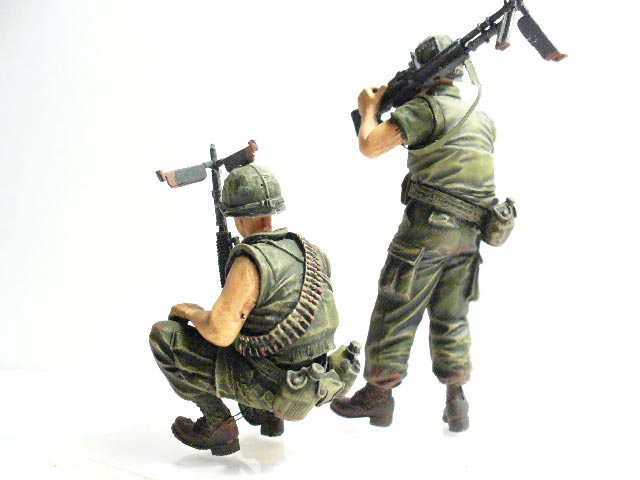 Figures: USMC Machine Gunners, Vietnam, photo #4