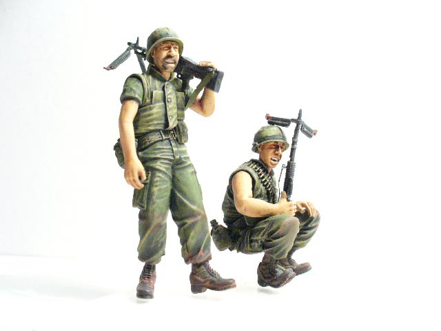 Figures: USMC Machine Gunners, Vietnam, photo #7