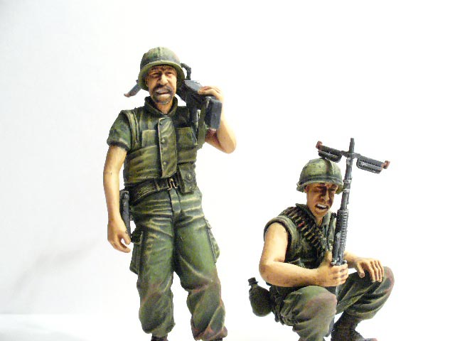 Figures: USMC Machine Gunners, Vietnam, photo #8