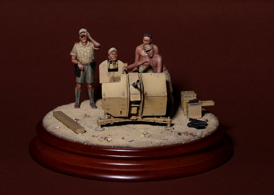 Dioramas and Vignettes: DAK AA gun crew, photo #5