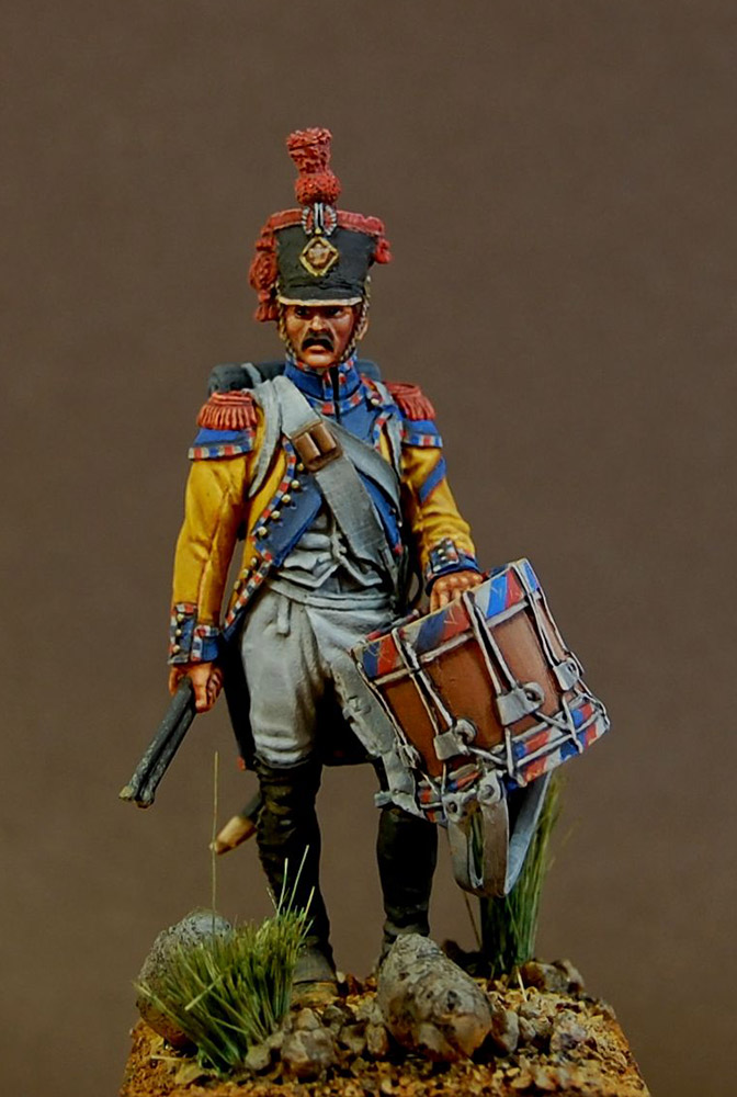 Figures: 67 Regt. d`Inf. de Ligne, Tambour de Grenadiers, 1809, photo #1