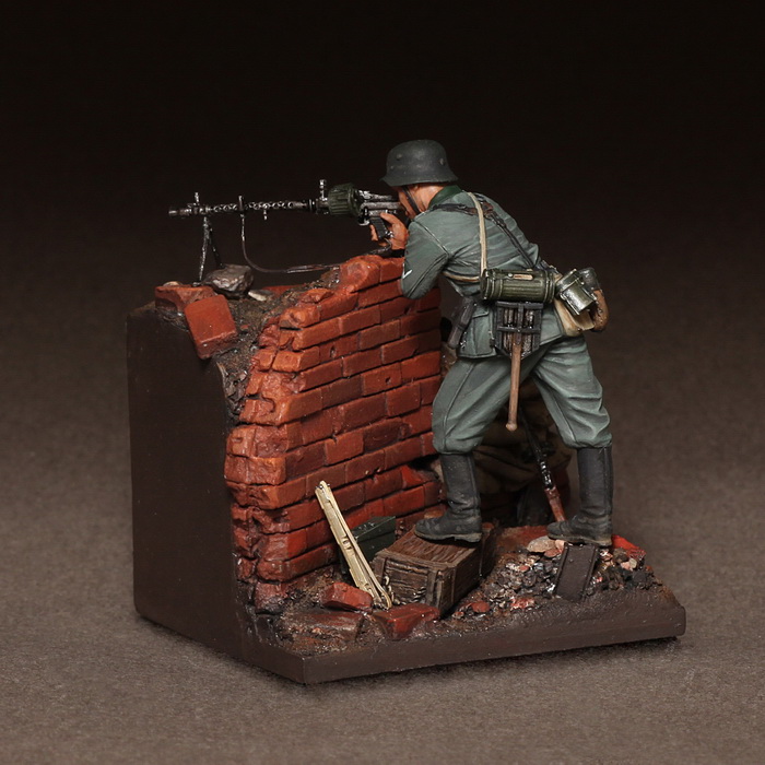 Figures: German machine gunner, photo #7